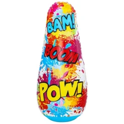 PUNGIBALL SEMPREIMPIEDI SACCO BOXE COMIC BLAST DESIGN FUMETTI 48X46X119CM BAMBINI 52630