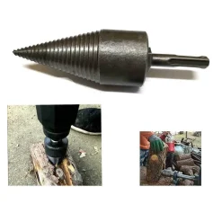 PUNTA 50 MM SPACCARE LEGNO SPACCALEGNA USO DOMESTICO PER TRAPANO SDS PLUS