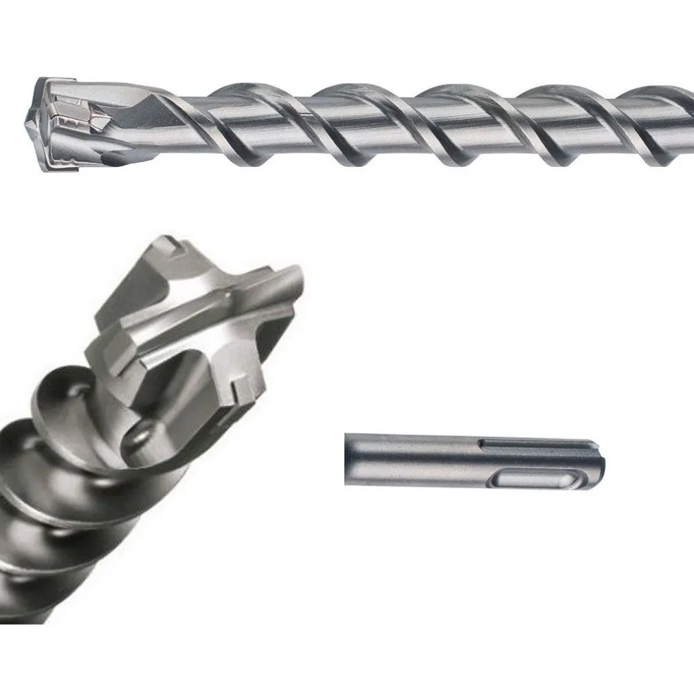 PUNTA 4 TAGLI PER MURO SDS MAX / PLUS DA 600 / 800 / 1000 MM PER TRAPANO MARTELLO