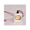 Punto luce faretto led incasso 1 led 1W luce calda 220V cielo stellato quadrato