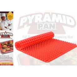 PYRAMID PAN TAPPETO IN SILICONE FORNO MICROONDE ANTIADERENTE TEGLIA SCOLA GRASSI