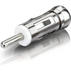 2PZ ADATTATORE ANTENNA AUTORADIO AUTO UNIVERSAL CONNETTORE PRESA ISO A SPINA DIN