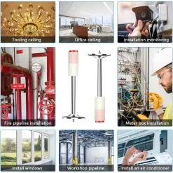 100PZ CHIODI PER PISTOLA SPARACHIODI RIVETTI STRUMENTO FISSAGGIO PER CEMENTO FERRO