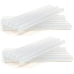 24pz Colla a Caldo Ricarica Bastoncini Stick 7mm Fusione Pistola Termocollante