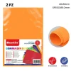 12PZ FOGLI IN GOMMA EVA COLORE ARANCIONE MATERIALE ALTA QUALITÀ 40X60CM SPESS 2MM