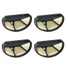 4PZ LAMPADA LUCE FARETTO FARO ESTERNO SOLARE 102 LED SMD SENSORE MOVIMENTO TA005