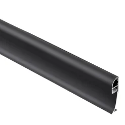 5PZ PROFILO ANGOLARE NERO LUCE INDIRETTA ALLUMINIO PER STRISCE LED A SUPERFICIE 2MT AL-34