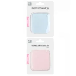 4PZ SPUGNE DETERGENTI PER PULIZIA VISO MAKE UP DISCHETTI STRUCCANTI 70x75 MM