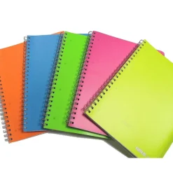 QUADERNO SPIRALE ANELLI A4 A RIGHE C 4 5 ELEMENTARI MEDIE 80 GR COPERTINA