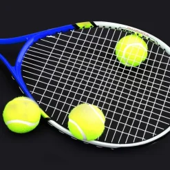 RACCHETTA DA TENNIS JUNIOR CORDA RESISTENTE ALLENAMENTO BAMBINI BORSA TRASPORTO