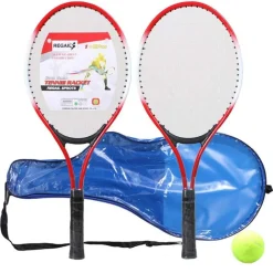 RACCHETTE DA TENNIS PER BAMBINI FERROLEGA FORTE STABILITÀ CON BORSA PALLA TENNIS
