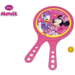 RACCHETTONI DA SPIAGGIA MARE MINNIE DISNEY CON PALLINA GIOCATTOLO PER BAMBINI