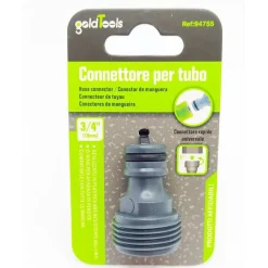 RACCORDO ADATTATORE RAPIDO FILETTO 3/4” 10MM CON INNESTO MASCHIO UNIVERSALE 94755