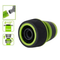 RACCORDO CON INNESTO RAPIDO PER TUBO DA 1/2" 13MM CONNETTORE DA GIARDINO 94756