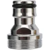 RACCORDO PER TUBI DA GIARDINO ATTREZZATURE PER CAPEZZOLI FILETTATE M22/M24 IN ACCIAIO
