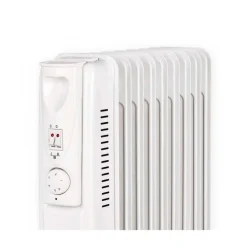 RADIATORE ELETTRICO AD OLIO 9 ELEMENTI CON ROTELLE DA 2000W BASSO CONSUMO STUFA