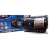 RADIO FM CASSA USB SD MP3 JACK AUX  9 BANDE CON TORCIA A LED NERO