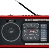 RADIO PORTATILE A BATTERIA USB SVEGLIA Q-FM40 ALTOPARLANTE BLUETOOTH CON TORCIA