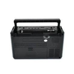 RADIO PORTATILE A BATTERIA USB SVEGLIA Q-FM40 ALTOPARLANTE BLUETOOTH CON TORCIA