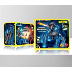 RAGNO SPAZIALE ROBOT GIOCATTOLO TELECOMANDATO WIRELESS 2.4GHZ CON 2 IN 1 Q-9006