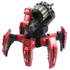 RAGNO SPAZIALE ROBOT GIOCATTOLO TELECOMANDATO WIRELESS 2.4GHZ CON 2 IN 1 Q-9006