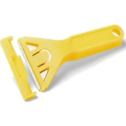 RASCHIETTO MULTIUSO + 5 LAME TRAPEZIO RICAMBIO PER MURI PAVIMENTI VETRI