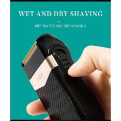 RASOIO A BATTERIA ELETTRICO PROFESSIONALE UOMO TASCABILE RICARICA USB 5 W V-331