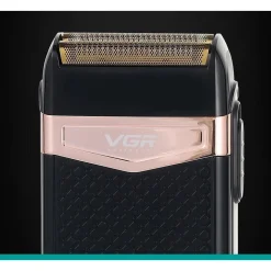 RASOIO A BATTERIA ELETTRICO PROFESSIONALE UOMO TASCABILE RICARICA USB 5 W V-331