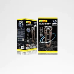 RASOIO 4D TOUCH Q-SH788 ELETTRICO UOMO SENZA FILI INDICATORE LED 3W SILENZIOSO