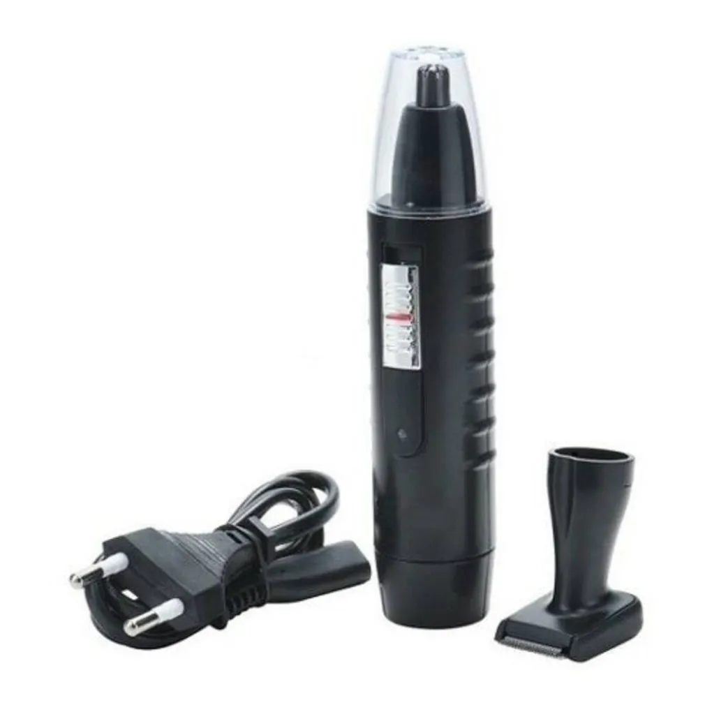 RASOIO DEPILATORE EPILATORE 2 IN 1 PELI NASO TRIMMER TAGLIA BASETTE RICARICABILE