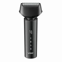 RASOIO ELETTRICO 3 LAME IPX7 IMPERMEABILE USB RICARICABILE INDICATORE LED V-380