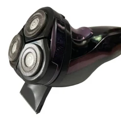 RASOIO ELETTRICO 3 TESTE ROTATIVO A BATTERIA RICARICABILE SENZA FILI UOMO GM-7730