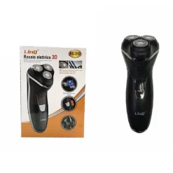 RASOIO ELETTRICO 3D WIRELESS RICARICABILE 3 TESTINE LAME ACCIAIO BARBA BAFFI RS-312
