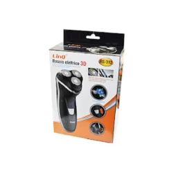 RASOIO ELETTRICO 3D WIRELESS RICARICABILE 3 TESTINE LAME ACCIAIO BARBA BAFFI RS-312