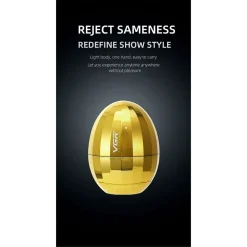 RASOIO ELETTRICO PORTATILE A FORMA DI UOVO RICARICABILE USB IMPERMEABILE V-321