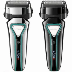 RASOIO ELETTRICO PROFESSIONALE A BATTERIA RICARICABILE BARBA CAPELLI VGR V-333