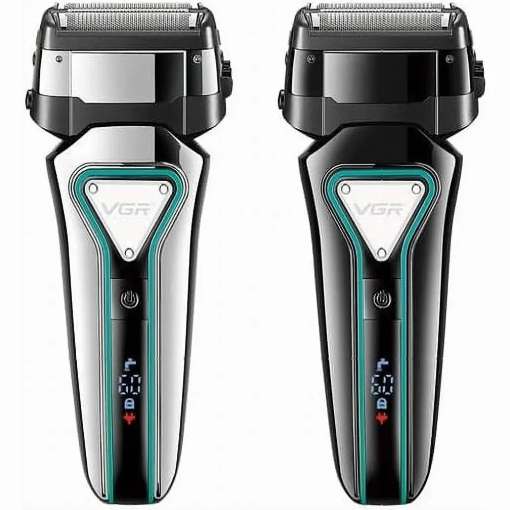 RASOIO ELETTRICO PROFESSIONALE A BATTERIA RICARICABILE BARBA CAPELLI VGR V-333