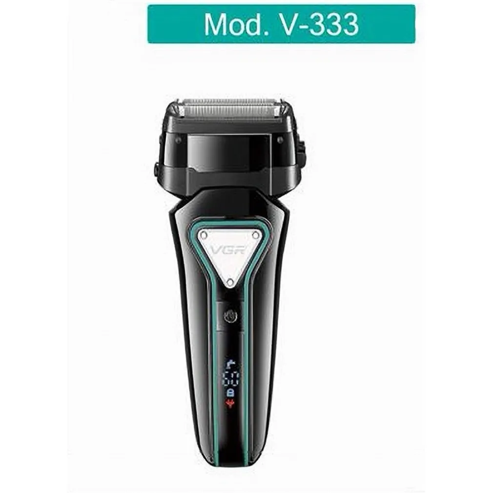 RASOIO ELETTRICO PROFESSIONALE A BATTERIA RICARICABILE BARBA CAPELLI VGR V-333