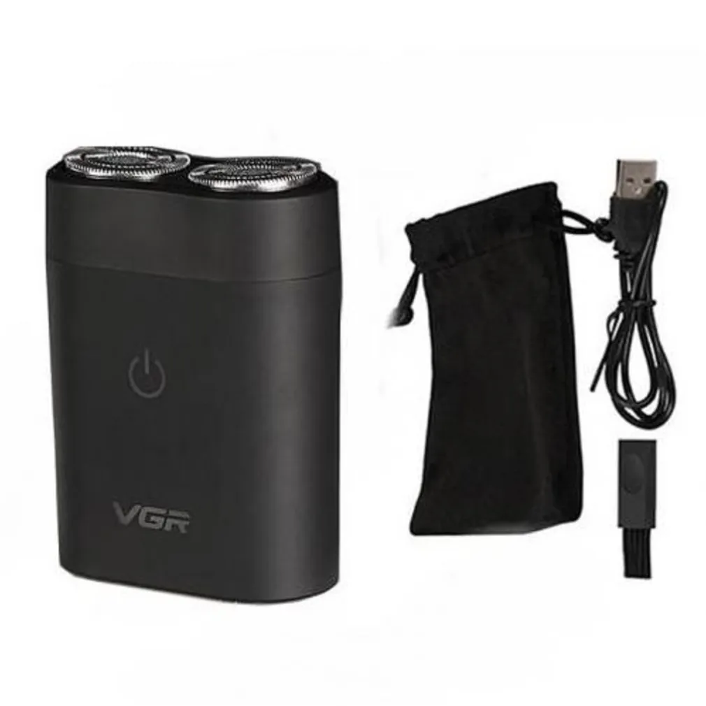 RASOIO ELETTRICO PROFESSIONALE PORTATILE RICARICABILE USB IMPERMEABILE IPX7 V311