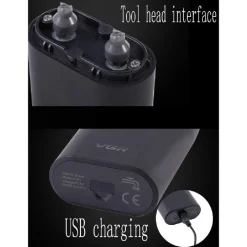 RASOIO ELETTRICO PROFESSIONALE PORTATILE RICARICABILE USB IMPERMEABILE IPX7 V311