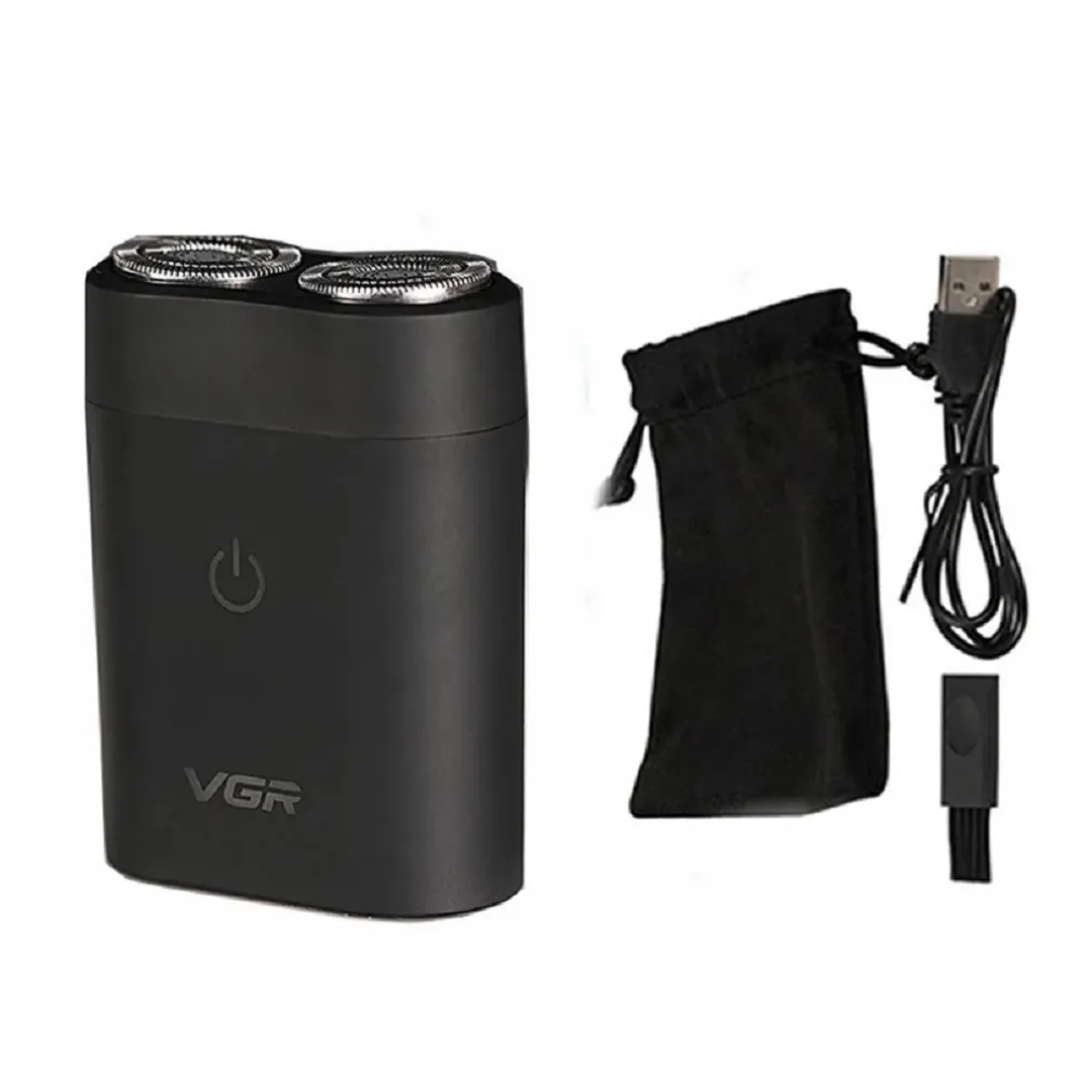 RASOIO ELETTRICO PROFESSIONALE PORTATILE RICARICABILE USB IMPERMEABILE IPX7 V311