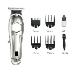 RASOIO ELETTRICO RICARICABILE TAGLIA CAPELLI 8W REGOLA BARBA REGOLABILE DR SK900