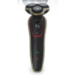 RASOIO ELETTRICO RICARICABILE 3 TESTINE 5D BARBA UOMO IMPERMEABILE 3WATT TX-9811