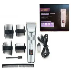 RASOIO ELETTRICO TAGLIACAPELLI GW-9673 RICARICABILE + 4 PETTINI CAPELLI