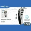 RASOIO ELETTRICO TEKONE 1730 RICARICABILE TESTINA IMPERMEABILE BARBA BAFFI