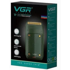 RASOIO ELETTRICO ULTRA SOTTILE A BATTERIA RICARICABILE TRIMMER VIAGGIO USB V-353