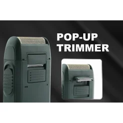 RASOIO ELETTRICO ULTRA SOTTILE A BATTERIA RICARICABILE TRIMMER VIAGGIO USB V-353