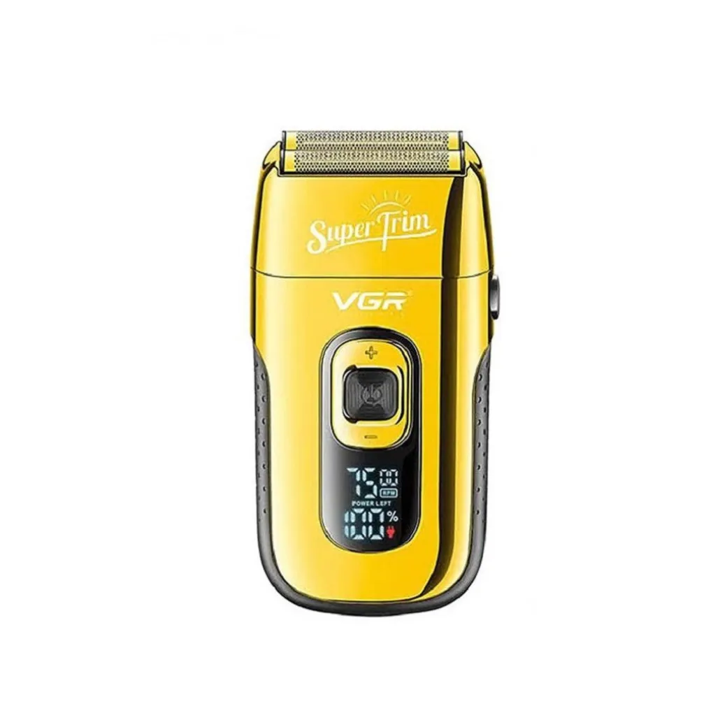 RASOIO ELETTRICO UOMO BARBA E CORPO BATTERIA VGR 332 PER PELLI SENSIBILI PROF