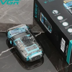 RASOIO ELETTRICO UOMO PER BARBA CAPELLI CORPO PROFESSIONALE REGOLABARBA VGR 352