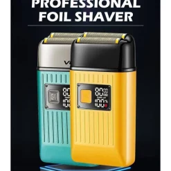 RASOIO ELETTRICO UOMO PER BARBA CAPELLI CORPO DOPPIA TESTINA INDIPENDENTE VGR357